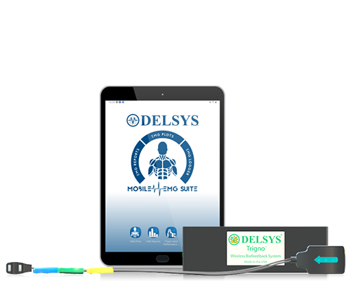 Trigno Mobile System with 1x Trigno Quattro Sensor